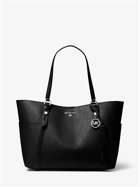 sullivan large saffiano leather tote bag